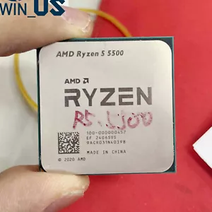AMD Ryzen 5 5500 CPU Processor 3.6GHz, 6 Cores, Socket AM4, R5 5500 - Picture 1 of 1