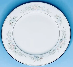 Noritake ROMANCE 6022 Blue Pink Floral Dinner Plate - Picture 1 of 4