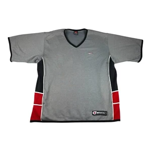 Vintage 90’s Nike Alpha Project Basketball Jersey T Shirt Grey Mens Size XXL - Picture 1 of 9