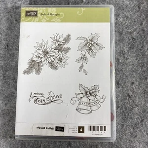 Stampin' Up Rubber Stamp Set Bells & Boughs Set # 121142 - Picture 1 of 3