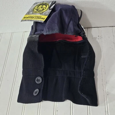 NEW w/Tag OccuNomix Two-Way Fleece Cold Stress Lined Winter Hard Hat Liner LZ620