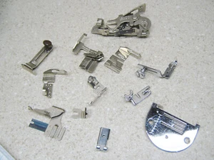 12 PIECE MISC GREIST  SEWING MACHINE PARTS ATTACHMENTS ONLY LOT - Picture 1 of 7
