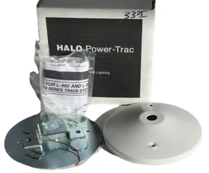 HALO Cooper Lighting Power-Trac L992 P Pendant Kit Assembly White Track Lighting - Picture 1 of 5