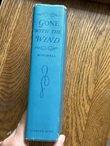Gone With The Wind Margaret Mitchell Garden City Books 1954 Hardcover Book VG Co - Picture 1 of 12