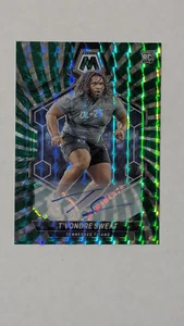 TVondre Sweat 2024 Mosaico #338 Novato Automático FOTL Remolino Verde/13 Tennessee Titans - Imagen 1 de 4