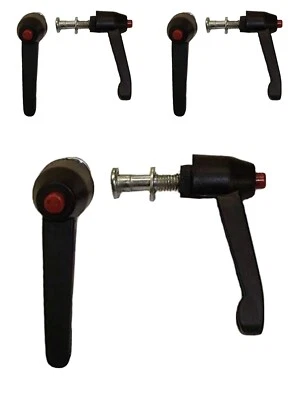 Mango de perilla de ajuste de altura del andador (3 juegos) compatibles modelos 260N y 10257 Foto 1 de 3