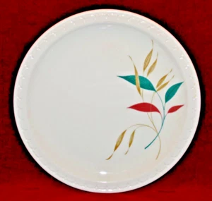Railroad Restaurant Ware Syracuse China Lyric 10.25" Dinner Plate Vintage MCM - Picture 1 of 6