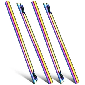 Reusable Straws & Smoothie Straws Bubble Tea Straw Reusable Drinking Straws - Afbeelding 1 van 12
