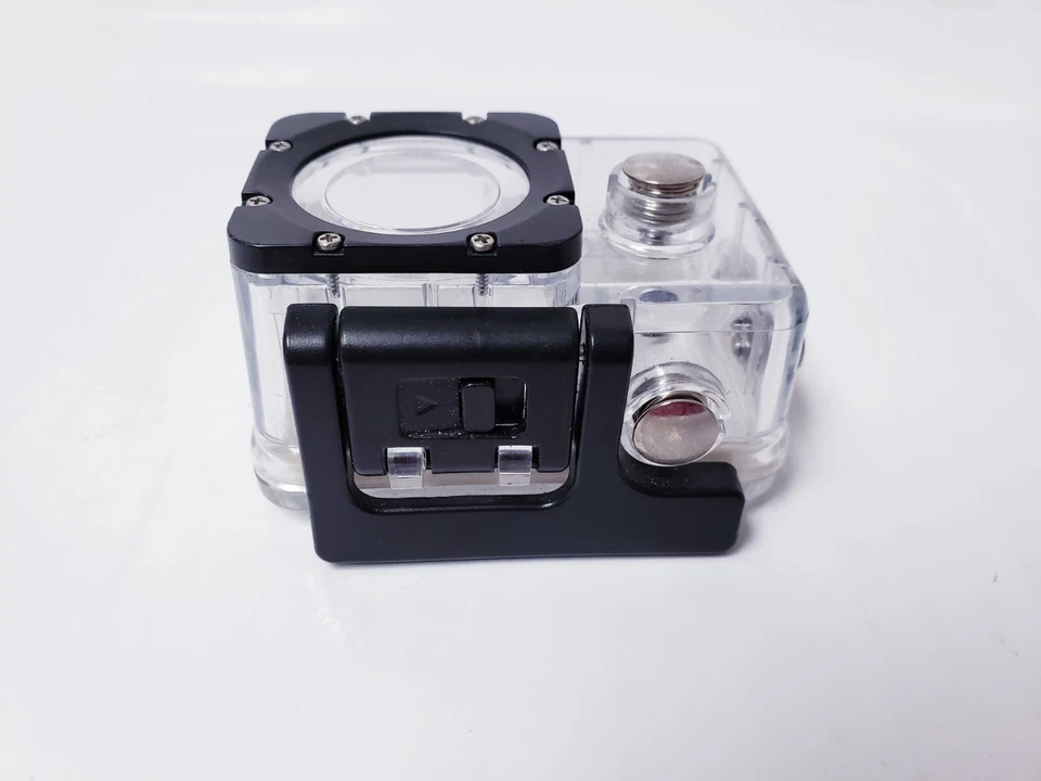 iTek Waterproof 1080p Full Hd Black Pro Sports Action Camera With Helmet Mount - Image 1 of 4