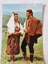 National costume from Vrlike Croatia Hrvatska Traditional Costume used postcard