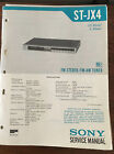 Sony ST-JX4 Tuner Service Manual *Original*