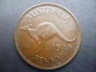 Australia One Penny Coin 1948 In Good Used Condition, Bronze Features Kangaroo