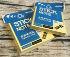 200pcs Sticky Note Memo Pads 7.6cm 3 inch Office Work Message Study Value Cheap