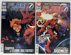 Flash Forward #1-2 Evan 'Doc' Shaner DC Comics 2019 Tar Pit Arsenal Impulse NM/M - Picture 1 of 3