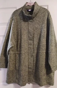 Land's End Pullover Jacke, 3XP, 24W-26W, oliv, schön! - Bild 1 von 9