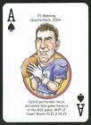 Eli Manning 2018 Hero Decks New York Giants Football Heroes Playing Cards