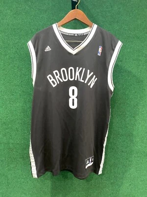 Adidas NBA Brooklyn Nets Deron Williams #8 Jersey Black Men’s Size M Basketball - Image 1 of 2