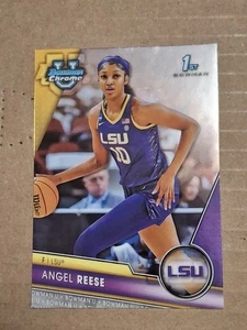 2023 ANGEL REESE BOWMAN CHROME UNIVERSITY WNBA ROOKIE CARD RC #49 LSU CHICAGO  - Bild 1 von 3