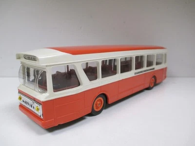 BERLIET BUS CAR AUTOBUS Parisien RATP Orange 1966 Somua MINIALUXE plastique 1/43 - Photo 1/4