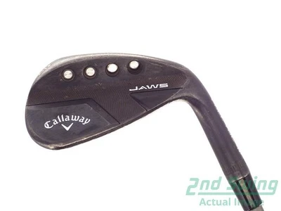 Callaway Jaws Full Toe Raw Black Wedge Sand SW 54° Graphite Wedge Flex Right 35. - Image 1 of 4
