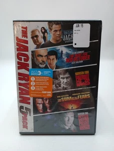 Jack Ryan 5-FILM Collection (DVD, 2018, 5-Disc Set) - Brand New / Factory Sealed - Picture 1 of 2