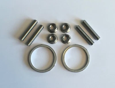 STAINLESS Exhaust Header Manifold Studs Nuts & Gaskets Set Yamaha XT600 Tenere - Image 1 of 3