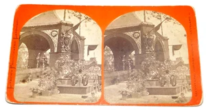 M. Liebich Cleveland Ohio Presidente Garfield Funerale Processione Stereoview - Foto 1 di 5