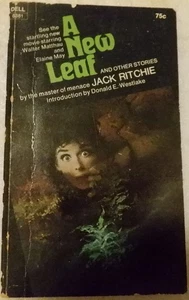 A New Leaf And Other Stories By Jack Ritchie VTG 1971 1st Dell 6381/GOOD MM PB - Picture 1 of 6