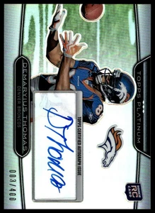 2010 Topps Platinum Demaryius Thomas #101 Rookie Autographs 3/400 - Picture 1 of 2