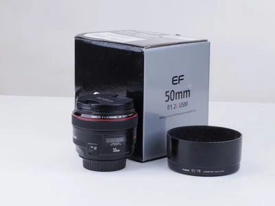 Canon EF 50mm f/1.2 L USM USADO Excelente Estado Foto 1 de 4