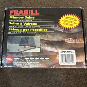 Frabill Minnow Seine 0,25 Zoll Netz (4 x 8 Fuß) (2152) Überprüfen Sie meine Angebote für mehr - Bild 1 von 5