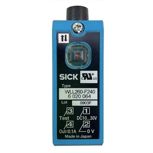 SICK Photoelectric Sensor Fibre-Optic PNP 10-30VDC WLL260-F240 - Picture 1 of 8