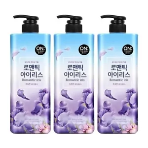 On the Body Flower Romantic Iris Body Wash 900g(31.758oz)x3ea K Beauty - Picture 1 of 8