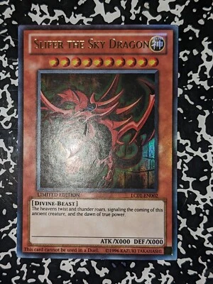 Yu-Gi-Oh! TCG Slifer the Sky Dragon Legendary Collection LC01-EN002 Limited... - Image 1 of 2