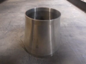 TUBE FITTING, CONCENTRIC REDUCER 4" BUTTWELD X 3" BUTTWELD 304 STAINLESS STEEL - Picture 1 of 1