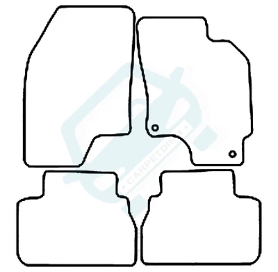 Fits Chevrolet Epica 2008 - 2011 Tailored Car Mats - Image 1 of 3