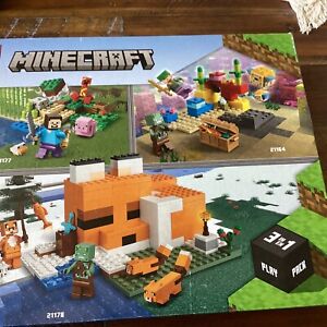 LEGO 66779 Minecraft Overworld Adventures Pack 357pcs New