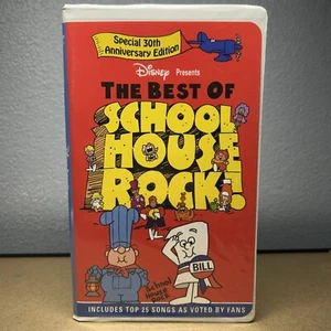 Vintage 2002 The Best of Schoolhouse Rock (VHS) Disney Conjunction Junction - Picture 1 of 8