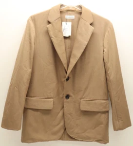 DRIES VAN NOTEN Berkleys Two-Button Wool Blazer - Camel - Size SMALL - NEW - Picture 1 of 10