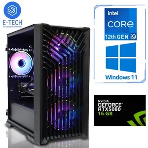 Gaming PC Intel i9 12900KF 32GB DDR5 1TB NVME M.2 SSD 16GB RTX 5080 Windows 11 - Picture 1 of 12