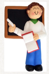 Personalized  TEACHER  Christmas Tree Ornament - Picture 1 of 2
