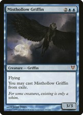 MTG Mythic Foil Misthollow Griffin x 1 SP - Avacyn Restored