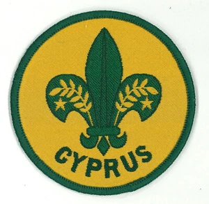 PARCHE EMBLEMA OFICIAL DE LA ASOCIACIÓN DE EXPLORADORES DE CHIPRE - CHIPRE - Imagen 1 de 2