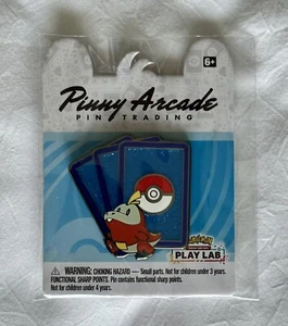 Pinny Arcade PAX West 2023 Pokémon Play Lab Fuecoco Pin Pokémon TCG Sword Shield - Picture 1 of 1