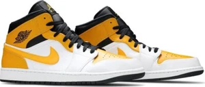 Nike Air Jordan 1 Mid 'University Gold' 554724-170 Men's Size 10 NEW - Picture 1 of 9