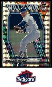 2021 Panini Mosaic #WTW9 Nolan Ryan Will to Win Mosaic - Picture 1 of 2