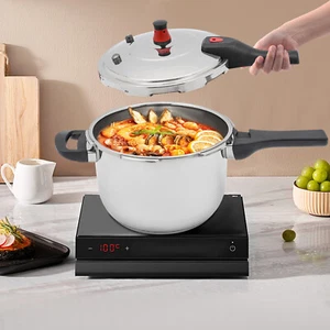 3.5L Pressure Cooker Pressure Canner Air Valve Stovetop Canning Cooker Pot 80Kpa - Picture 1 of 17