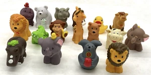 Lot 16 Fisher Price Little People Alphabet Letters Animals RETIRED FAST SHIPPING - Picture 1 of 12