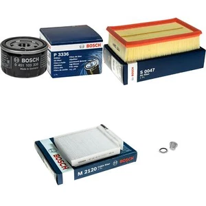 BOSCH Inspektionspaket Filterset für Renault Modus/Grand F/JP0_ Clio III BR0/1 - Imagen 1 de 10