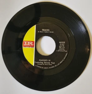 Classics IV Traces & Mary Mary Row Your Boat 66352 EP Record 1969 No Sleeve - Imagen 1 de 2